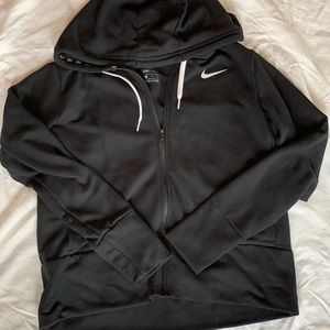 Nike full zip, hooded jacket